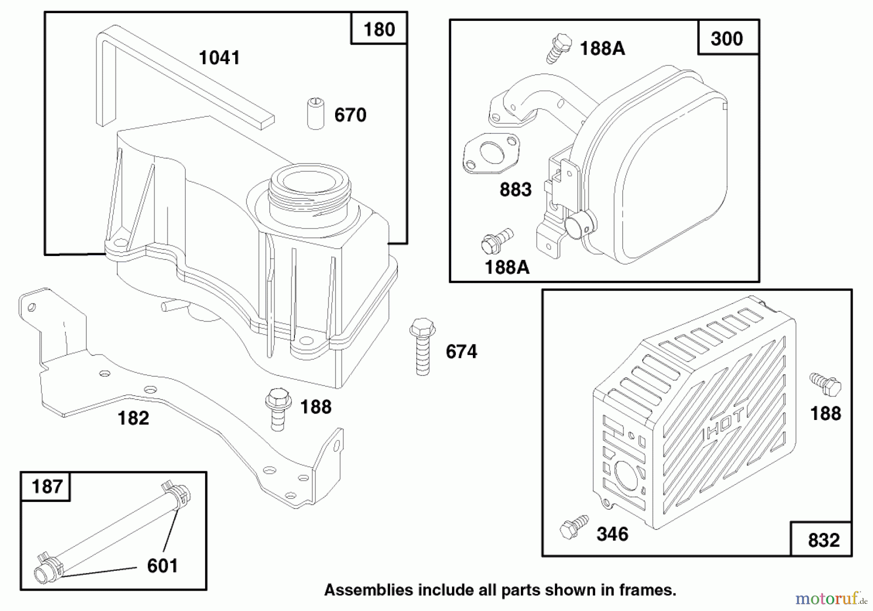  Toro Neu Mowers, Walk-Behind Seite 1 20465 - Toro Super Recycler Mower, 1997 (790000001-799999999) ENGINE GTS 150 #7