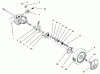 Toro 20473 - Super Recycler Lawnmower, 1996 (6900001-6999999) Ersatzteile REAR AXLE ASSEMBLY