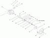 Toro 20488 (SR-21OSE) - Super Recycler Mower, SR-21OSE, 1998 (8900001-8999999) Ersatzteile REAR AXLE ASSEMBLY
