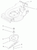 Toro 20489 (V-21S) - Vacu-Power Mower, V-21S, 1998 (8900001-8999999) Ersatzteile BLADE & SHIELD ASSEMBLY