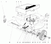 Toro 20696 - Lawnmower, 1976 (6000001-7999999) Ersatzteile FRONT WHEEL AND PIVOT ARM ASSEMBLY (MODEL 20506 & 20696)