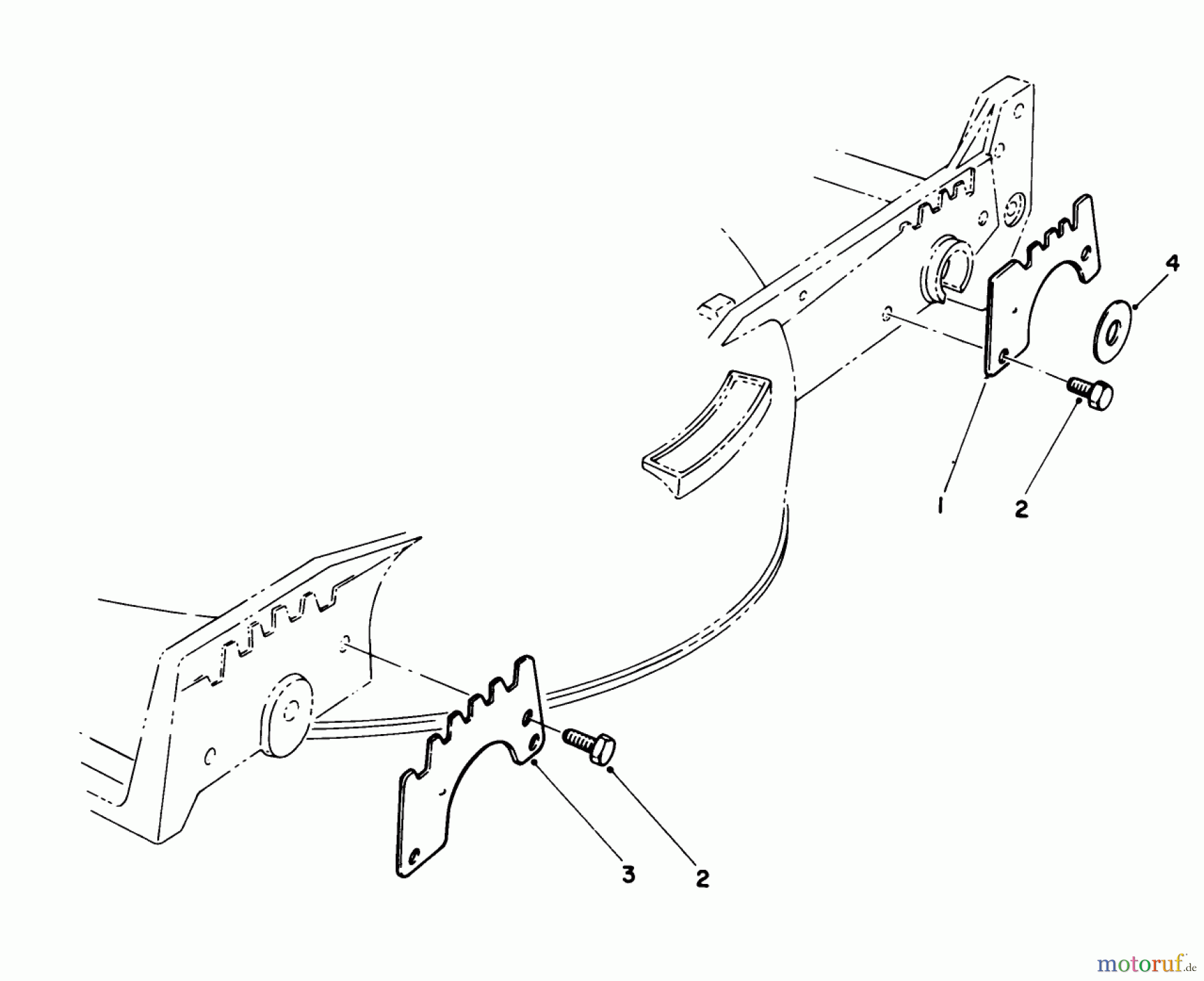  Toro Neu Mowers, Walk-Behind Seite 1 20511 - Toro Lawnmower, 1989 (9000001-9999999) WEAR PLATE KIT MODEL NO. 49-4080 (OPTIONAL)