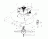 Toro 20657 - Lawnmower, 1977 (7000001-7999999) Ersatzteile ENGINE ASSEMBLY (MODEL NO. 20517)