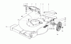 Toro 20657 - Lawnmower, 1977 (7000001-7999999) Ersatzteile HOUSING ASSEMBLY