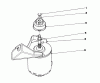 Toro 20657 - Lawnmower, 1977 (7000001-7999999) Ersatzteile STARTER MOTOR (MODEL NO. 20644 AND 20657)