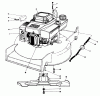 Toro 20522C - Lawnmower, 1986 (6000001-6999999) Ersatzteile ENGINE ASSEMBLY #1