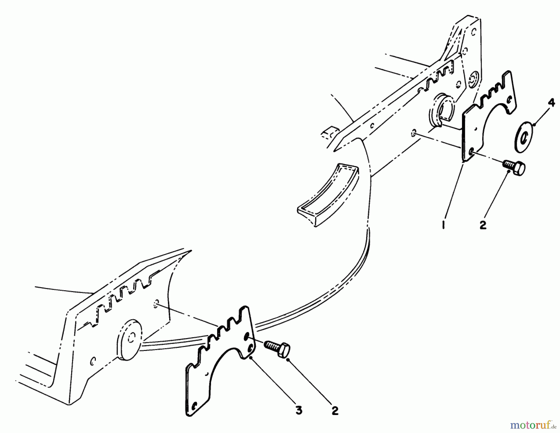  Toro Neu Mowers, Walk-Behind Seite 1 20522C - Toro Lawnmower, 1986 (6000001-6999999) WEAR PLATE KIT NO. 49-4080 (OPTIONAL)
