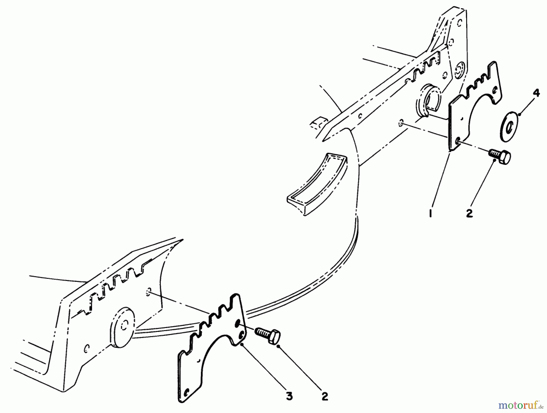  Toro Neu Mowers, Walk-Behind Seite 1 20522C - Toro Lawnmower, 1987 (7000001-7999999) WEAR PLATE KIT N0. 49-4080 (OPTIONAL)
