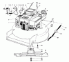 Toro 20526 - Lawnmower, 1986 (6000001-6999999) Ersatzteile ENGINE ASSEMBLY #1
