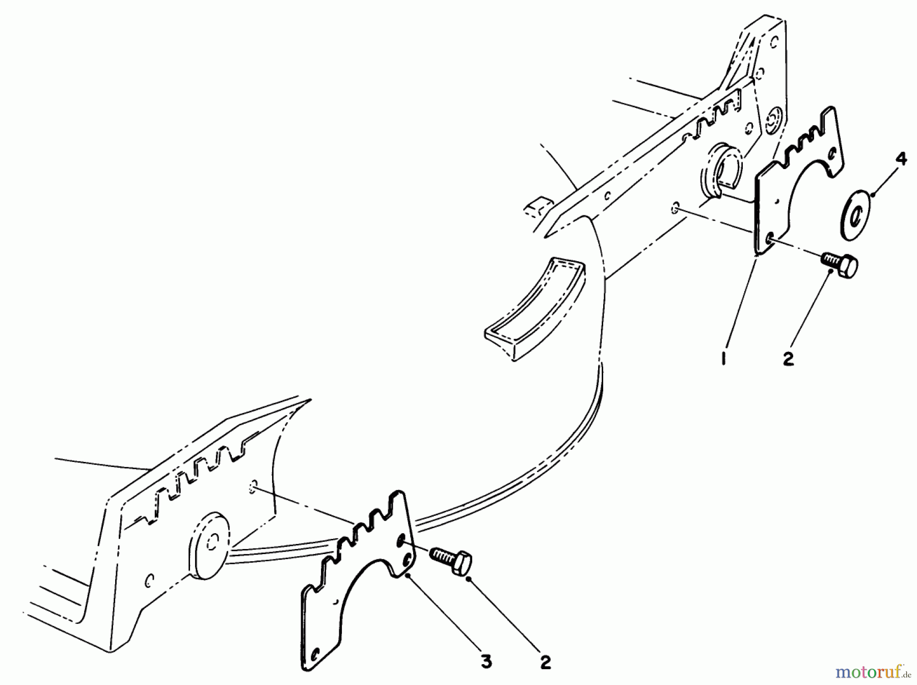  Toro Neu Mowers, Walk-Behind Seite 1 20526 - Toro Lawnmower, 1986 (6000001-6999999) WEAR PLATE KIT NO. 49-4080 (OPTIONAL)