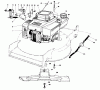 Toro 20526C - Lawnmower, 1987 (7000001-7999999) Ersatzteile ENGINE ASSEMBLY (MODEL NO. VMG6) #1