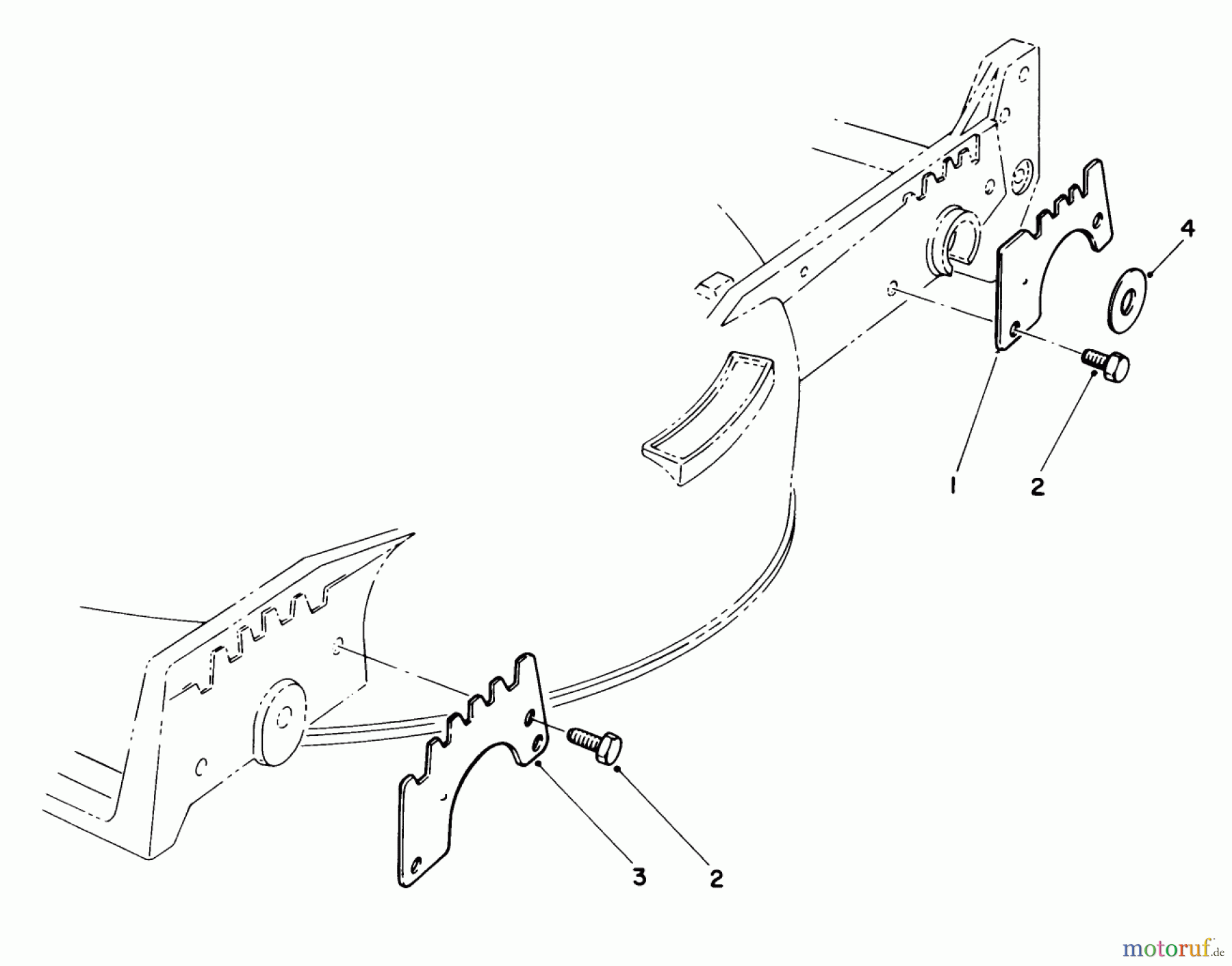  Toro Neu Mowers, Walk-Behind Seite 1 20526C - Toro Lawnmower, 1987 (7000001-7999999) WEAR PLATE KIT NO. 49-4080 (OPTIONAL)