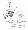 Toro 20531 - Lawnmower, 1989 (9000001-9999999) Ersatzteile CARBURETOR NO. 632099