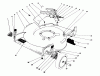 Toro 20531 - Lawnmower, 1989 (9000001-9999999) Ersatzteile HOUSING ASSEMBLY