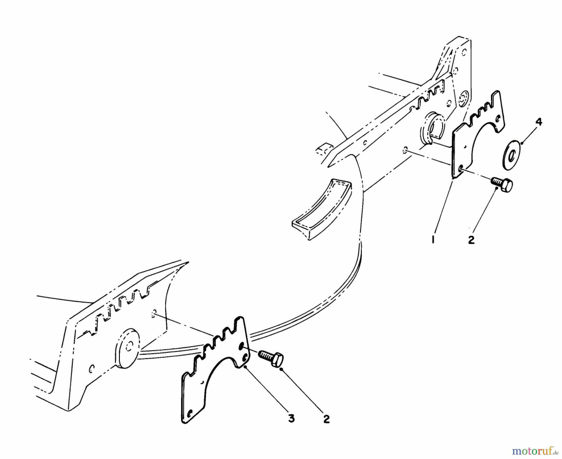  Toro Neu Mowers, Walk-Behind Seite 1 20531 - Toro Lawnmower, 1989 (9000001-9999999) WEAR PLATE KIT MODEL NO. 49-4080 (OPTIONAL)
