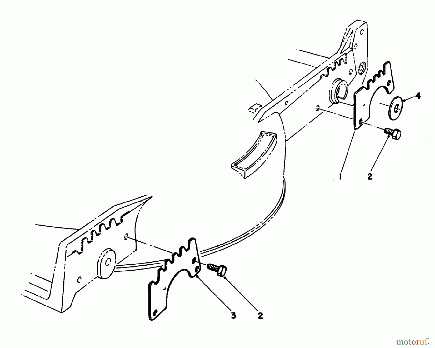  Toro Neu Mowers, Walk-Behind Seite 1 20532 - Toro Lawnmower, 1989 (9000001-9999999) WEAR PLATE KIT MODEL NO. 49-4080 (OPTIONAL)