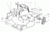 Toro 20550 - Lawnmower, 1975 (5000001-5999999) Ersatzteile HOUSING ASSEMBLY