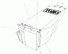 Toro 20560 - Lawnmower, 1983 (3000001-3999999) Ersatzteile GRASS BAG ASSEMBLY NO. 11-4949