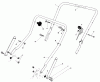 Toro 20561 - Lawnmower, 1990 (0000001-0999999) Ersatzteile HANDLE ASSEMBLY