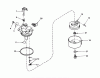 Toro 20562 - Lawnmower, 1976 (6000001-6999999) Ersatzteile CARBURETOR NO. 631784A
