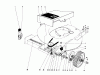 Toro 20562 - Lawnmower, 1976 (6000001-6999999) Ersatzteile FRONT WHEEL AND PIVOT ARM ASSEMBLY
