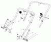 Toro 20563 - Lawnmower, 1990 (0000001-0999999) Ersatzteile HANDLE ASSEMBLY
