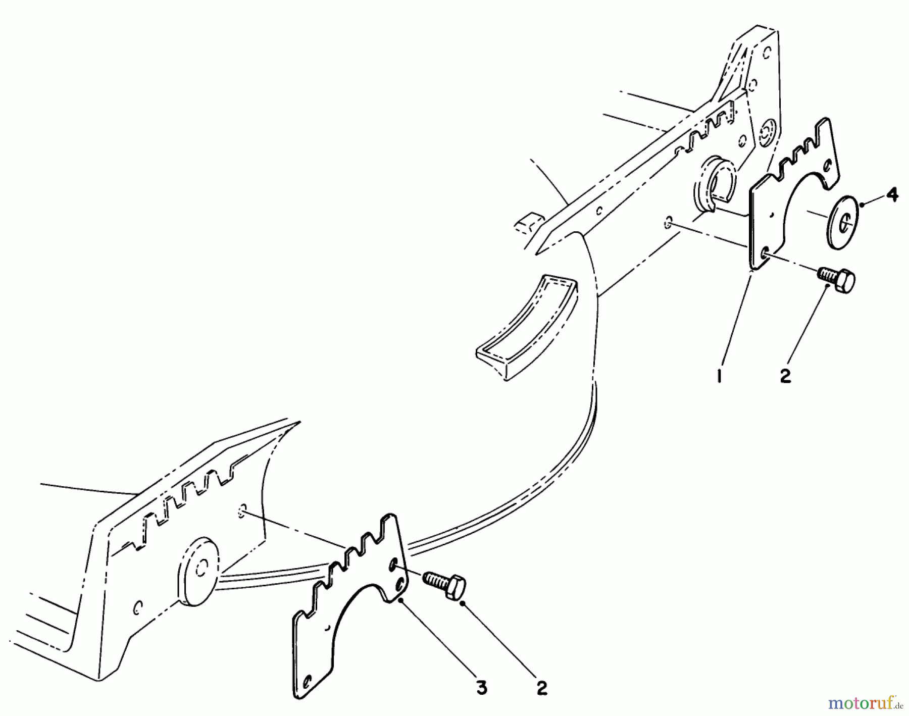  Toro Neu Mowers, Walk-Behind Seite 1 20570 - Toro Lawnmower, 1985 (5000001-5999999) WEAR PLATE KIT NO. 49-4080 (OPTIONAL)