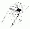 Toro 20574 - Lawnmower, 1983 (3000001-3999999) Ersatzteile CONTROL PANEL ASSEMBLY