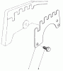 Toro 20581 - Lawnmower, 1983 (3000001-3999999) Ersatzteile WEAR PLATE KIT NO. 44-5530 (OPTIONAL)