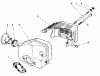 Toro 20581 - Lawnmower, 1986 (6000001-6999999) Ersatzteile MUFFLER ASSEMBLY