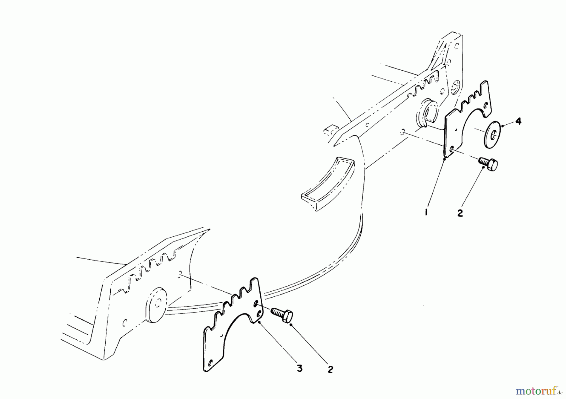  Toro Neu Mowers, Walk-Behind Seite 1 20581 - Toro Lawnmower, 1987 (7000001-7999999) WEAR PLATE KIT NO. 49-4080 (OPTIONAL)