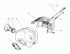 Toro 20581 - Lawnmower, 1988 (8000001-8999999) Ersatzteile MUFFLER ASSEMBLY (ENGINE MODEL NO.47PH7)