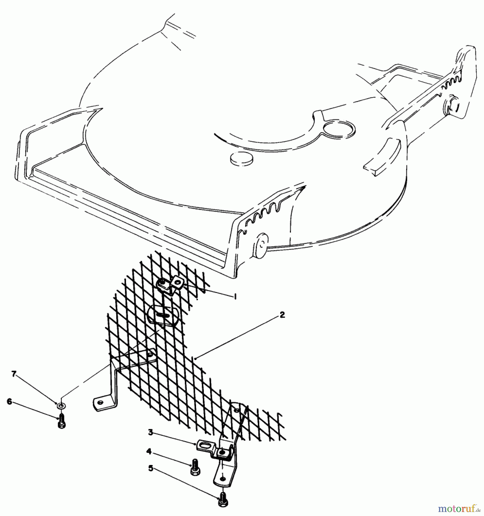  Toro Neu Mowers, Walk-Behind Seite 1 20582C - Toro Lawnmower, 1986 (6000001-6999999) LEAF SHREDDER KIT MODEL NO. 59157 (OPTIONAL)
