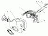 Toro 20582C - Lawnmower, 1986 (6000001-6999999) Ersatzteile MUFFLER ASSEMBLY
