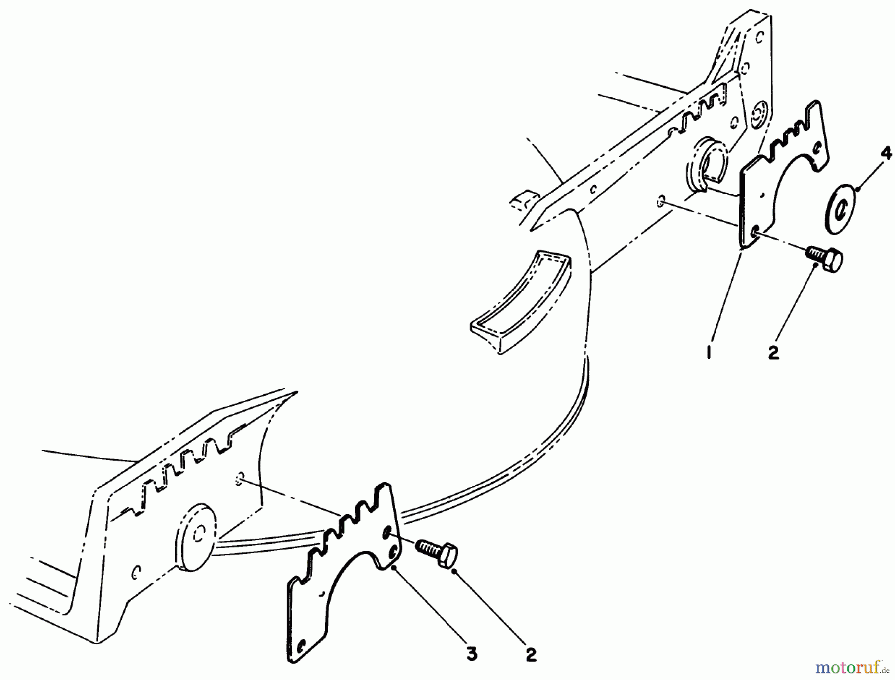  Toro Neu Mowers, Walk-Behind Seite 1 20582C - Toro Lawnmower, 1986 (6000001-6999999) WEAR PLATE KIT NO. 49-4080 (OPTIONAL)