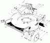 Toro 20584 - Lawnmower, 1984 (4000001-4999999) Ersatzteile HOUSING ASSEMBLY