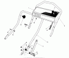 Toro 20584 - Lawnmower, 1987 (7000001-7999999) Ersatzteile HANDLE ASSEMBLY (USED ON UNITS WITH SERIAL NO. 7002011 & UP)