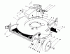 Toro 20584 - Lawnmower, 1987 (7000001-7999999) Ersatzteile HOUSING ASSEMBLY