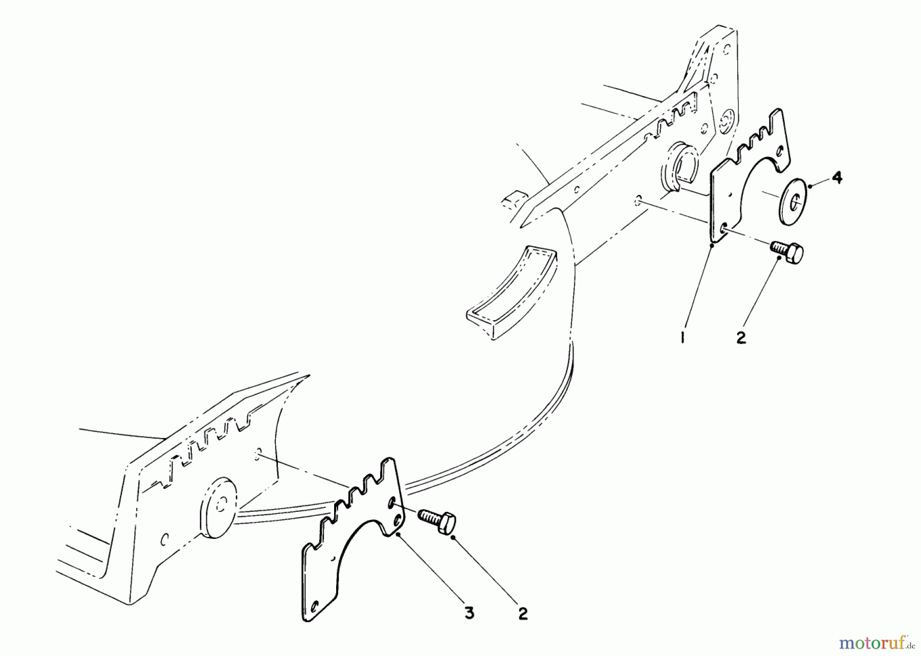  Toro Neu Mowers, Walk-Behind Seite 1 20584 - Toro Lawnmower, 1987 (7000001-7999999) WEAR PLATE KIT NO. 49-4080 (OPTIONAL)