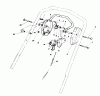 Toro 20584 - Lawnmower, 1988 (8000001-8999999) Ersatzteile CONTROL ASSEMBLY