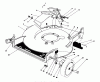 Toro 20584 - Lawnmower, 1988 (8000001-8999999) Ersatzteile HOUSING ASSEMBLY