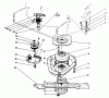 Toro 20584C - Lawnmower, 1989 (9000001-9999999) Ersatzteile BLADE BRAKE CLUTCH ASSEMBLY