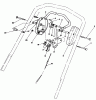 Toro 20584C - Lawnmower, 1989 (9000001-9999999) Ersatzteile CONTROL ASSEMBLY