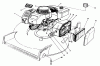 Toro 20584C - Lawnmower, 1989 (9000001-9999999) Ersatzteile ENGINE ASSEMBLY