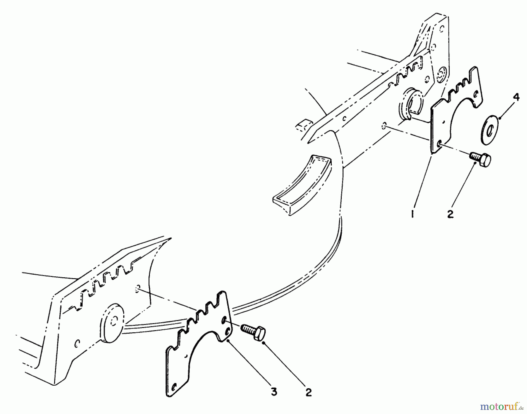  Toro Neu Mowers, Walk-Behind Seite 1 20584C - Toro Lawnmower, 1989 (9000001-9999999) WEAR PLATE KIT NO. 49-4080 (OPTIONAL)