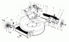 Toro 20586C - Lawnmower, 1988 (8000001-8999999) Ersatzteile HOUSING ASSEMBLY