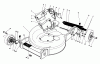 Toro 20586C - Lawnmower, 1989 (9000001-9999999) Ersatzteile HOUSING ASSEMBLY