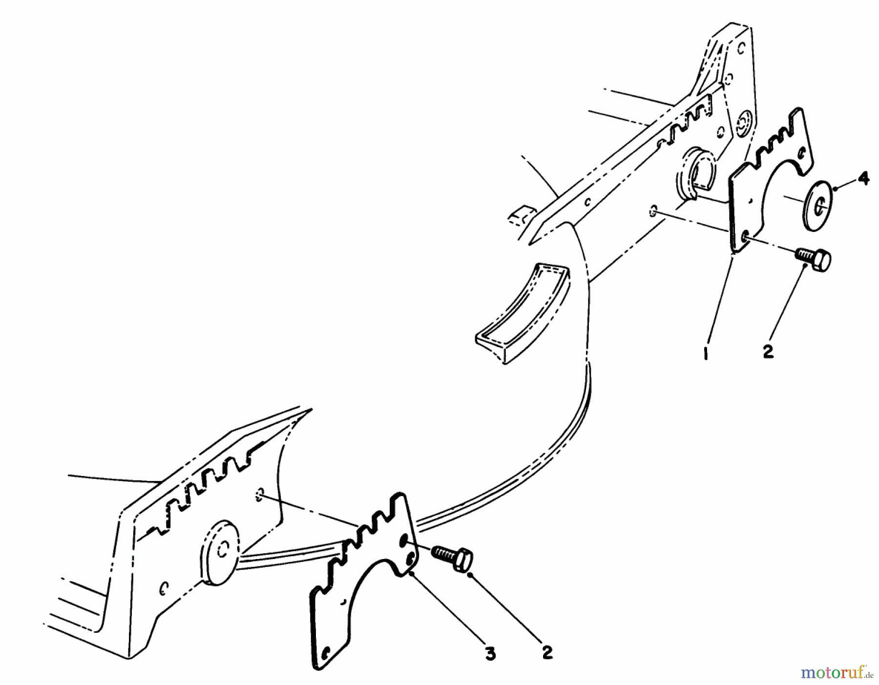  Toro Neu Mowers, Walk-Behind Seite 1 20588 - Toro Lawnmower, 1985 (5000001-5999999) WEAR PLATE KIT NO. 49-4080 (OPTIONAL)