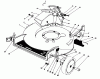 Toro 20588 - Lawnmower, 1988 (8000001-8999999) Ersatzteile HOUSING ASSEMBLY