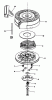 Toro 20588C - Lawnmower, 1988 (8000001-8999999) Ersatzteile REWIND STARTER NO. 590621